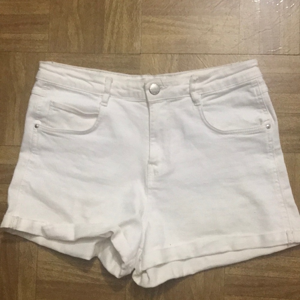 White shorts